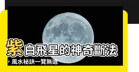 紫白飛星的斷法|紫白飛星，四流飛星，的快速排盤與用法